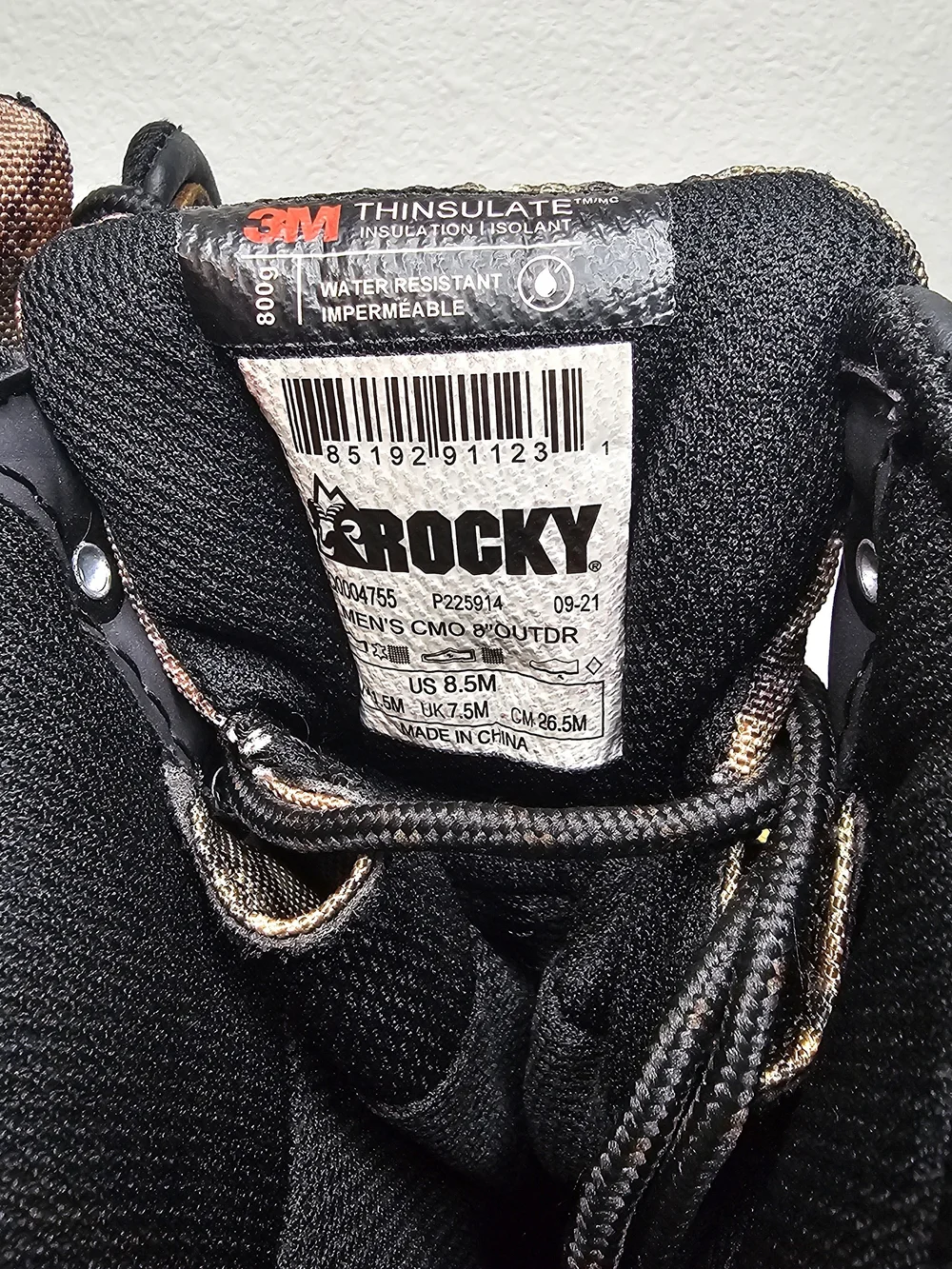 Rocky Men's Brown Camouflage Hunting Boots